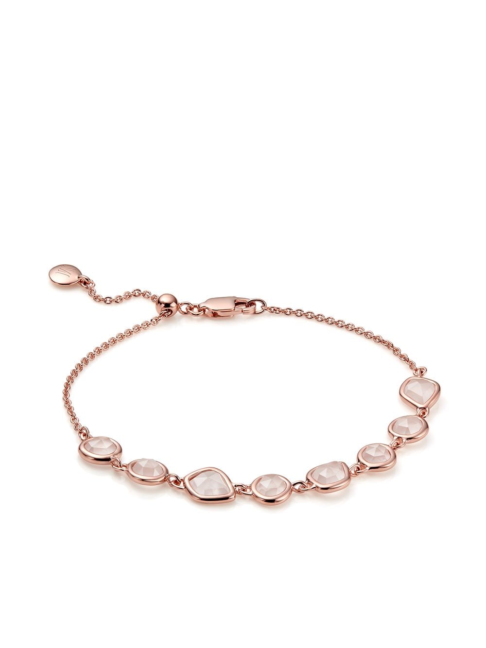 Monica Vinader 18kt rose gold Siren Mini Nugget Cluster bracelet - Pink von Monica Vinader