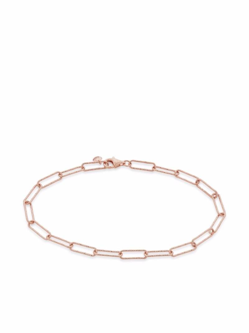 Monica Vinader Alta textured chain bracelet - Pink von Monica Vinader