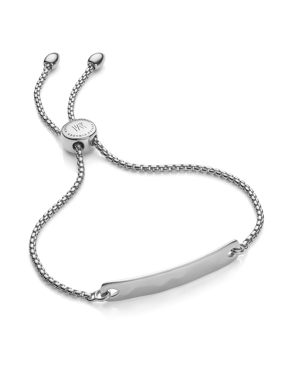 Monica Vinader Havana Friendship chain bracelet - Silver von Monica Vinader