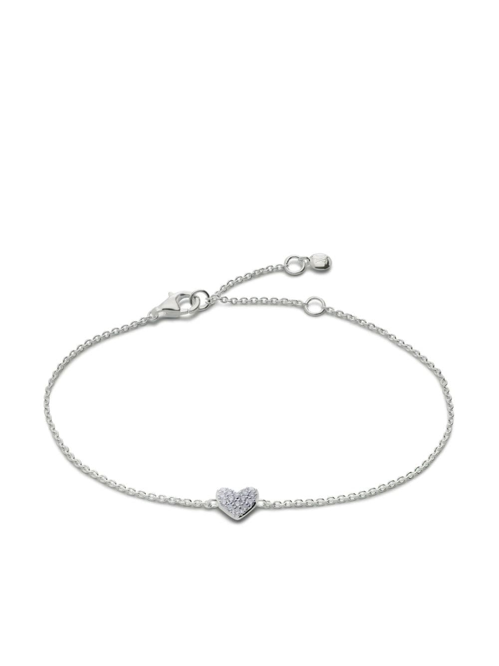 Monica Vinader Heart-charm chain necklace - Silver von Monica Vinader