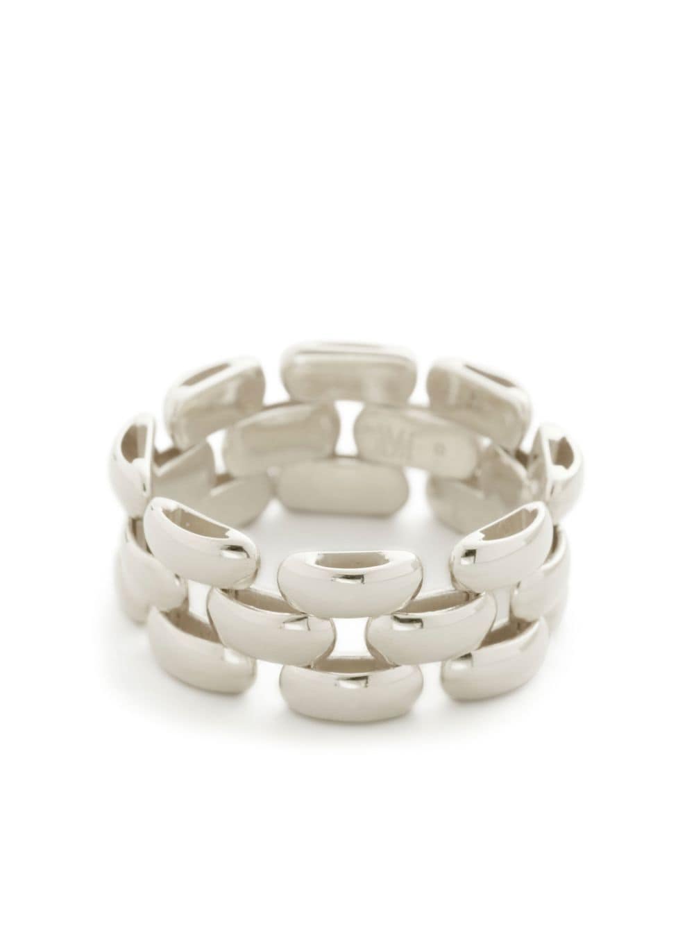 Monica Vinader Heirloom chain ring - Silver von Monica Vinader