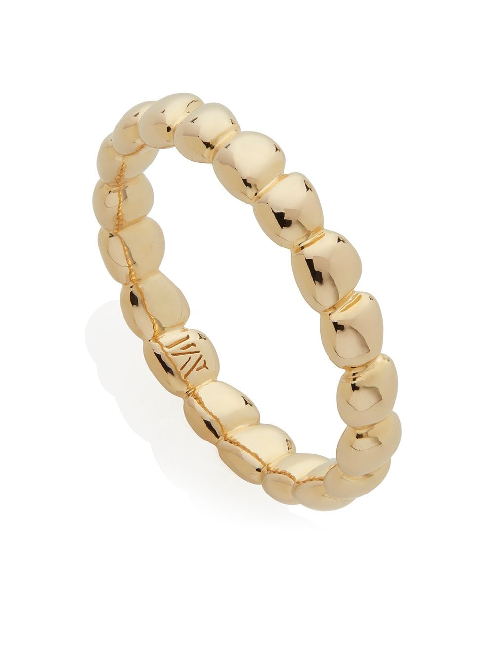 Monica Vinader Nura teardrop eternity ring - Gold von Monica Vinader