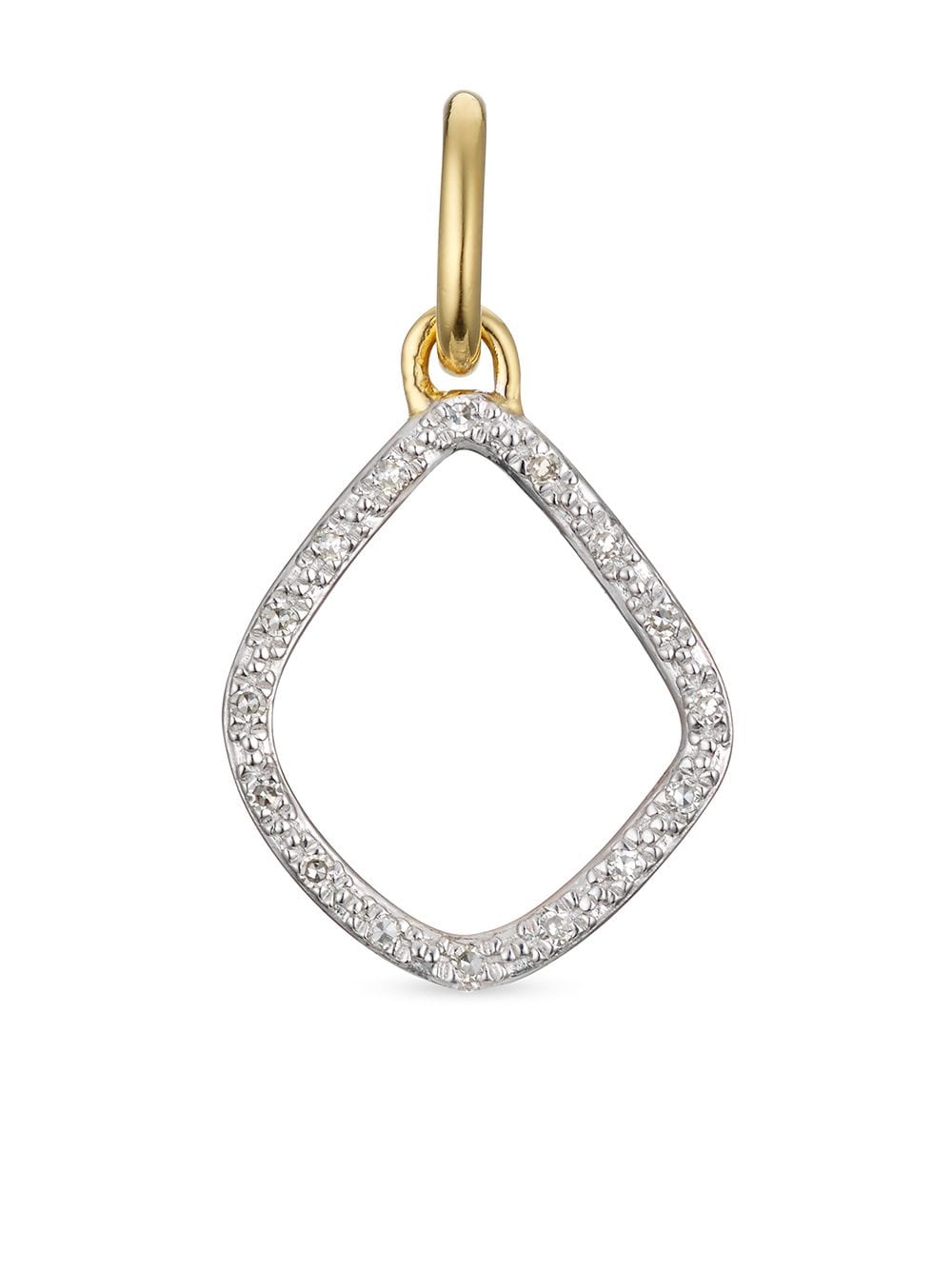 Monica Vinader Riva Kite diamond pendant charm - Gold von Monica Vinader