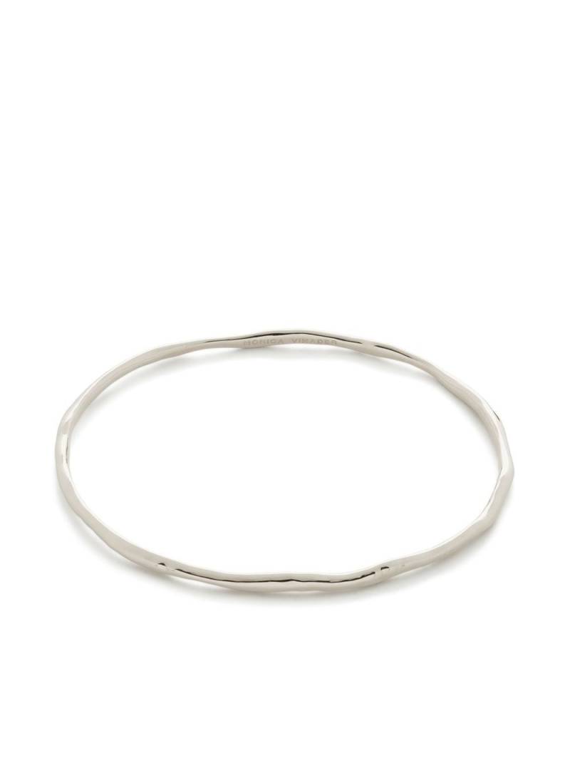 Monica Vinader Siren Muse bangle bracelet - Silver von Monica Vinader