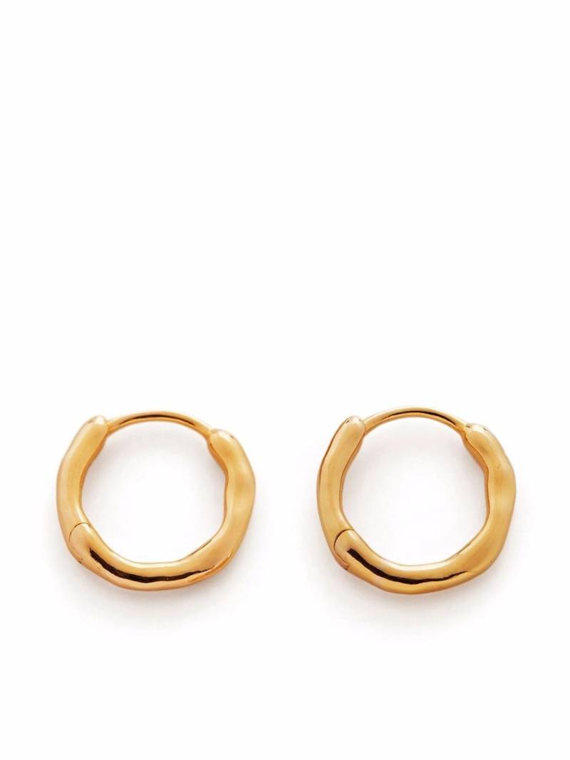 Monica Vinader Siren-muse huggie earrings - Gold von Monica Vinader