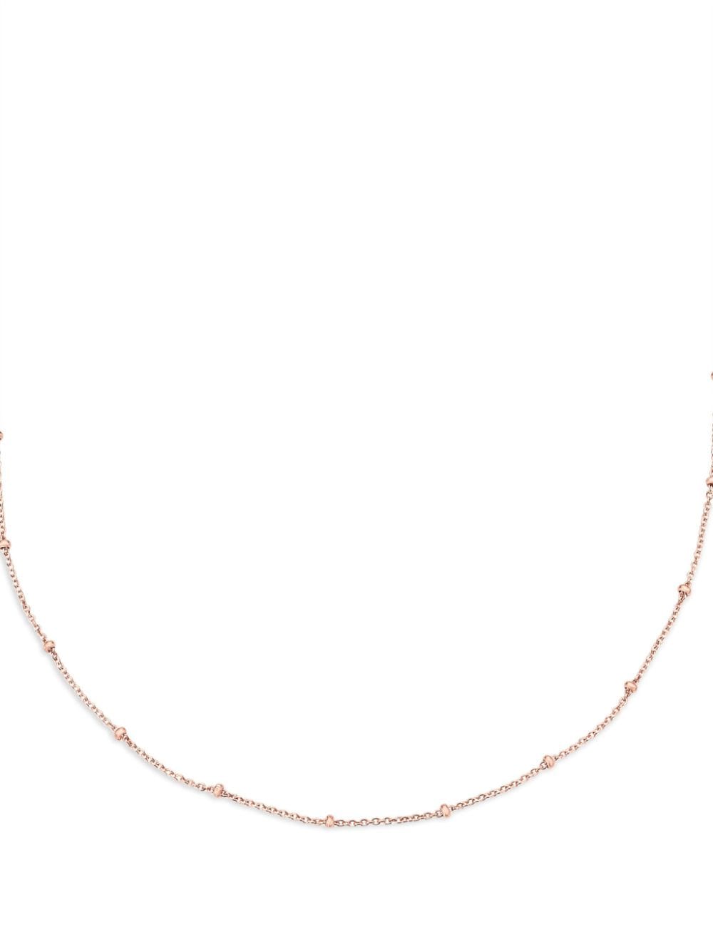 Monica Vinader bead-embellished cable-link chain necklace - Pink von Monica Vinader
