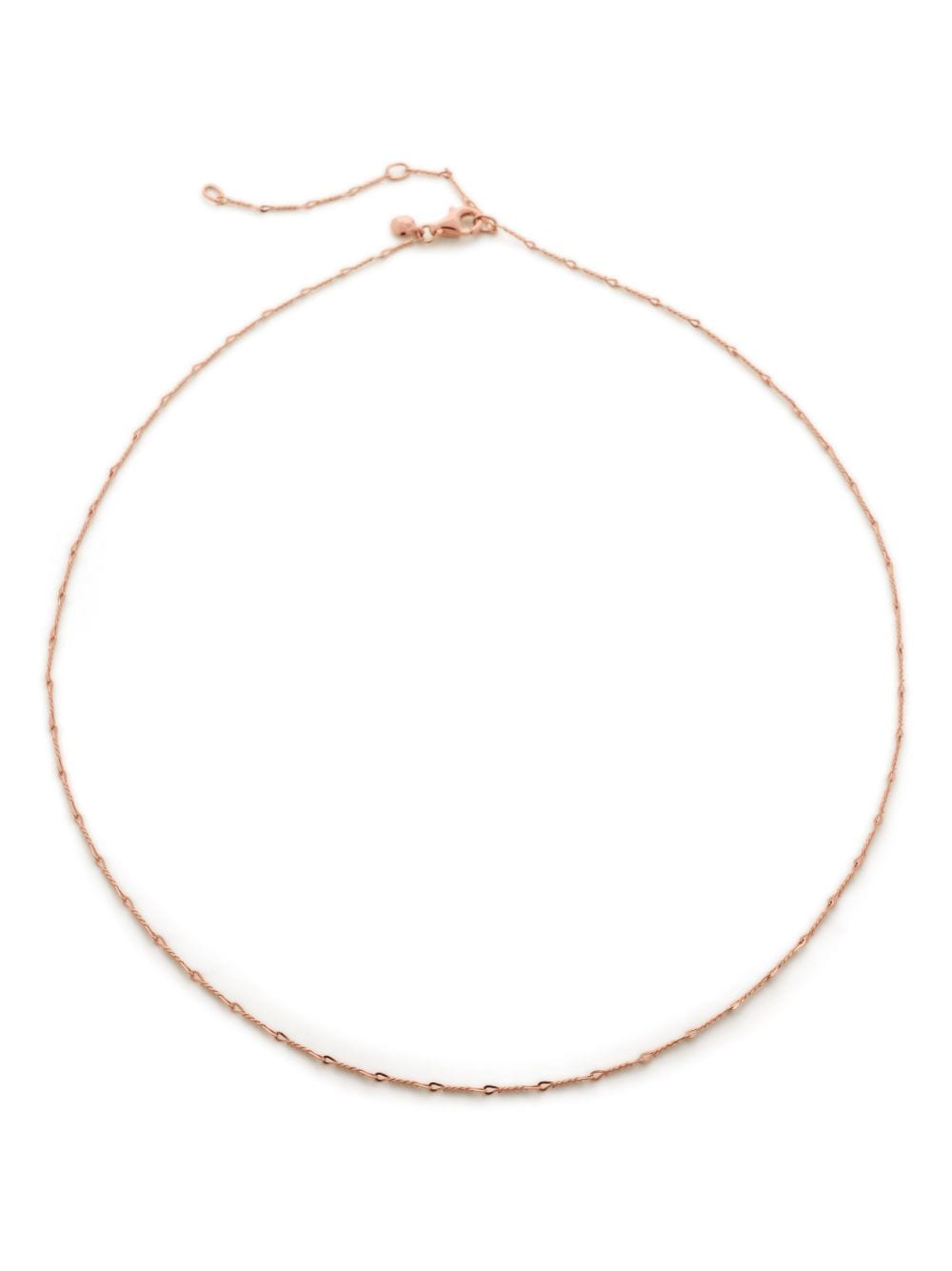Monica Vinader cable-link chain necklace - Pink von Monica Vinader