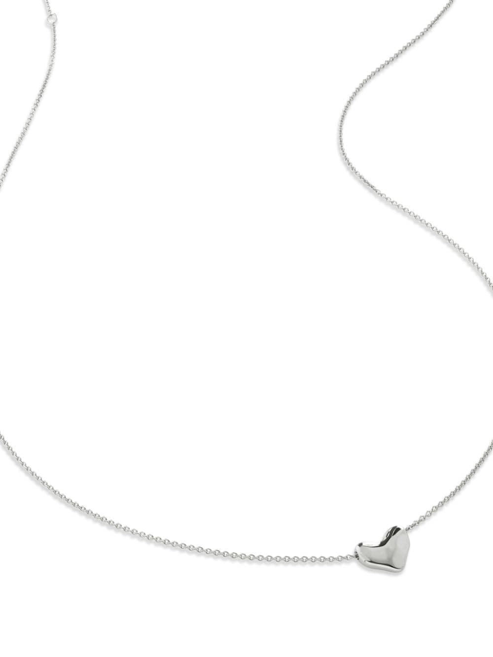Monica Vinader heart-charm necklace - Silver von Monica Vinader