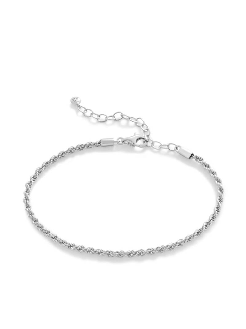 Monica Vinader rope-chain bracelet - Silver von Monica Vinader