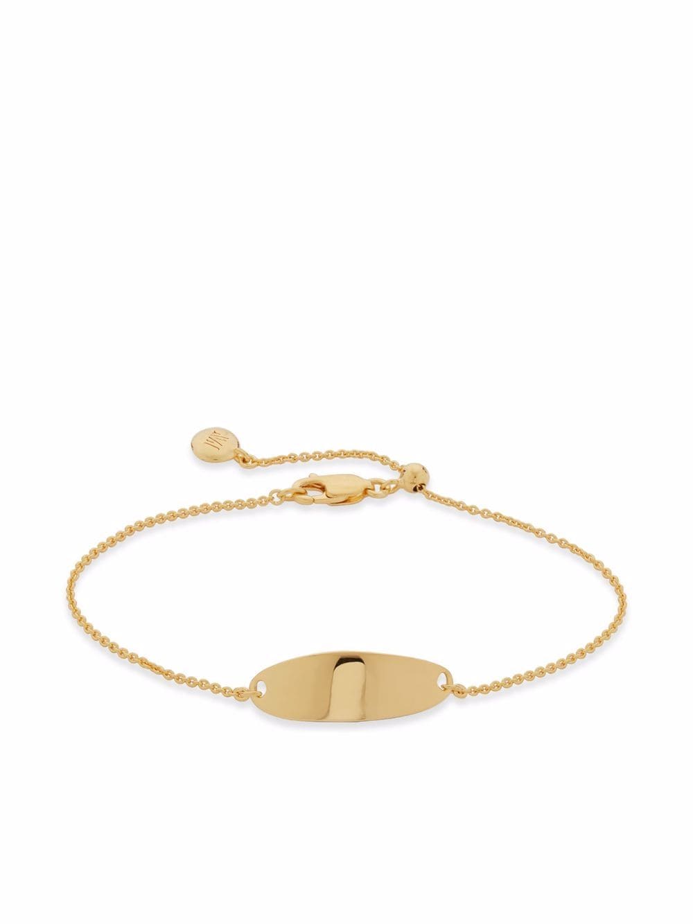 Monica Vinader tiny Nura fine chain bracelet - Gold von Monica Vinader