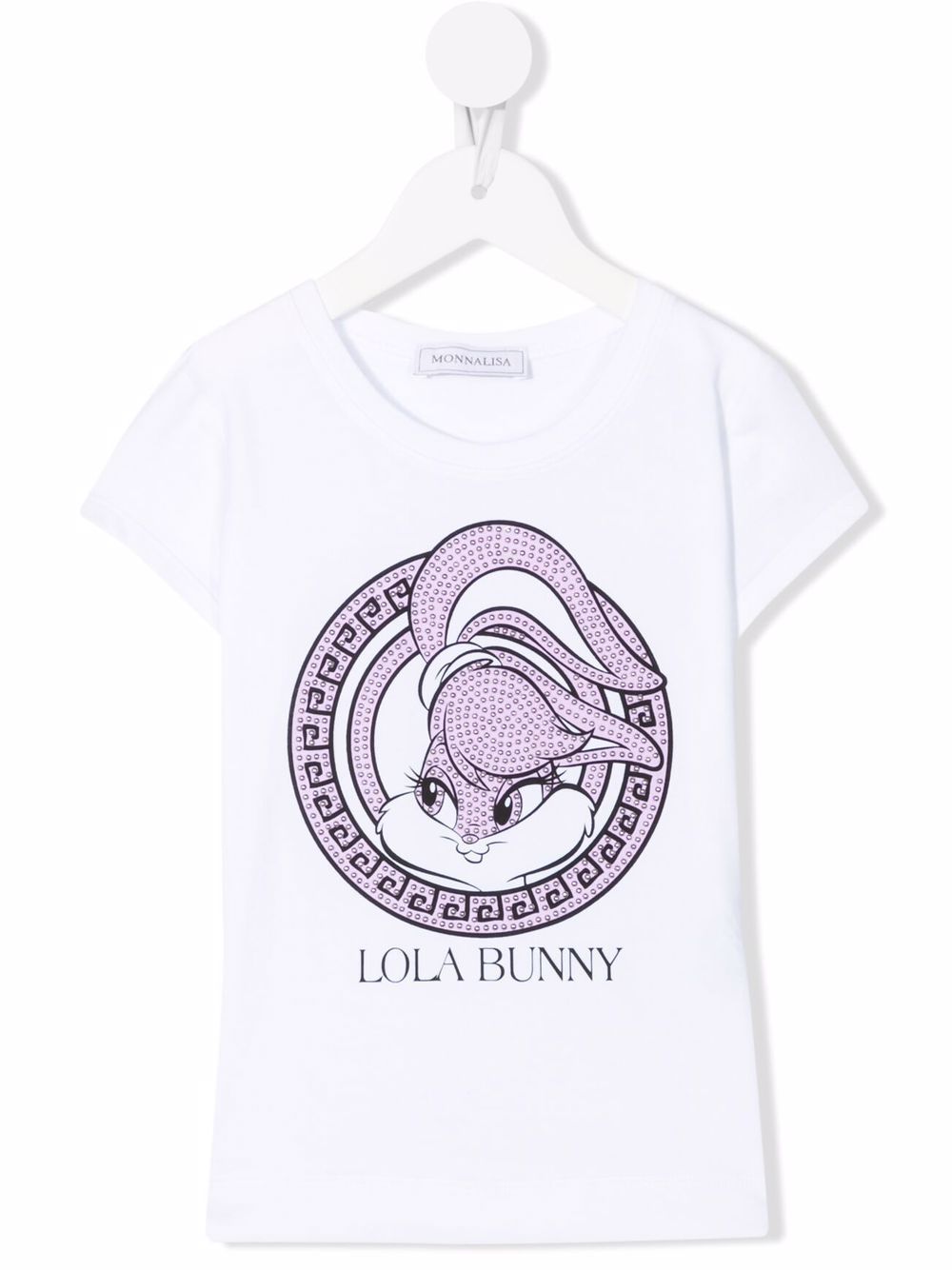 Monnalisa Lola Bunny T-shirt - White von Monnalisa