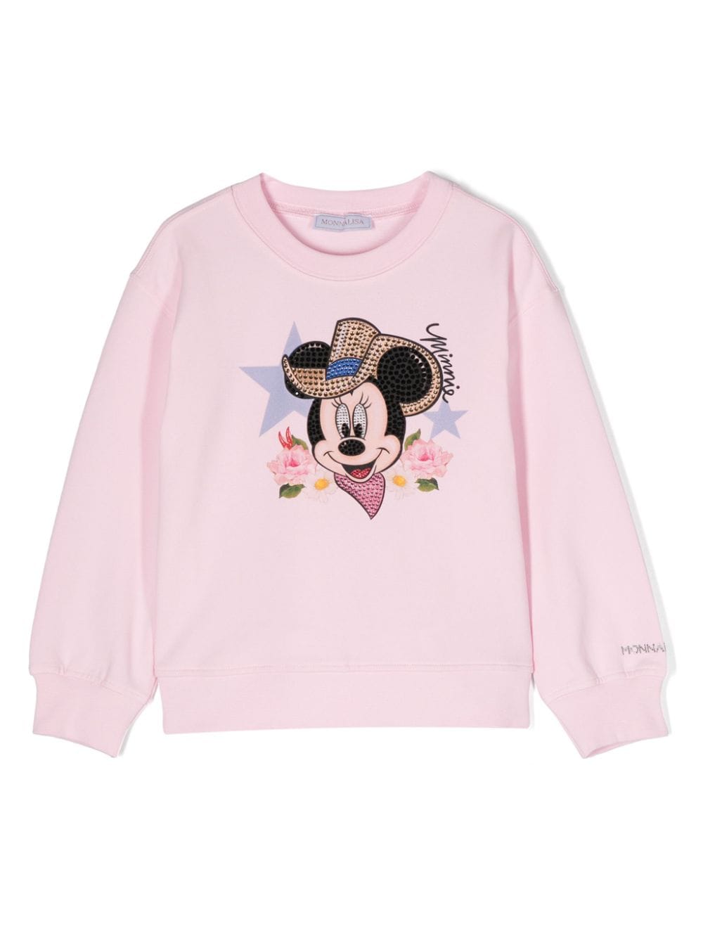 Monnalisa Minnie-print sweatshirt - Pink von Monnalisa