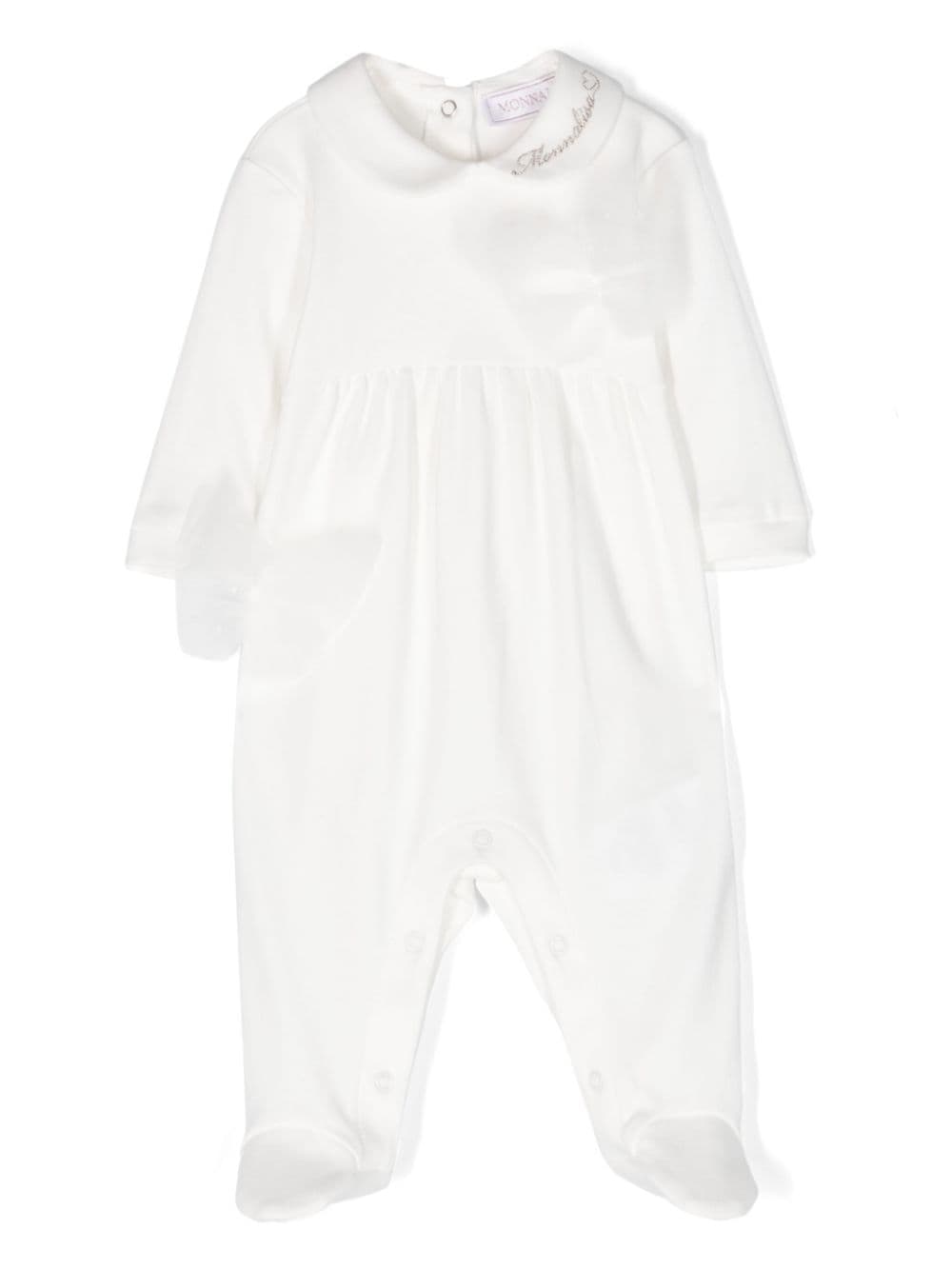 Monnalisa appliqué-detailing cotton pyjamas - White von Monnalisa