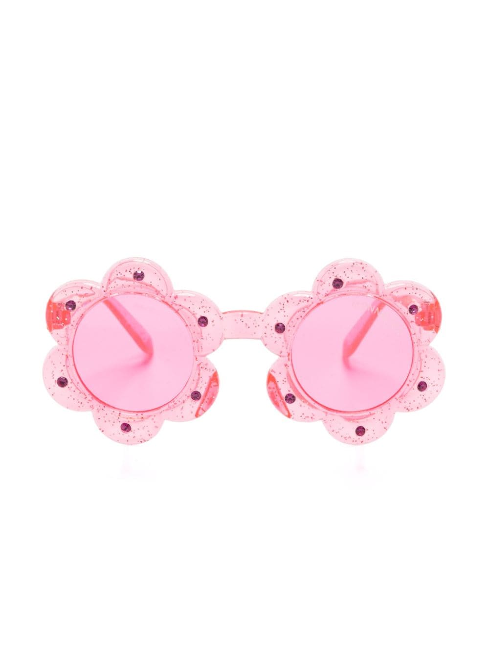 Monnalisa round-frame sunglasses - Pink von Monnalisa