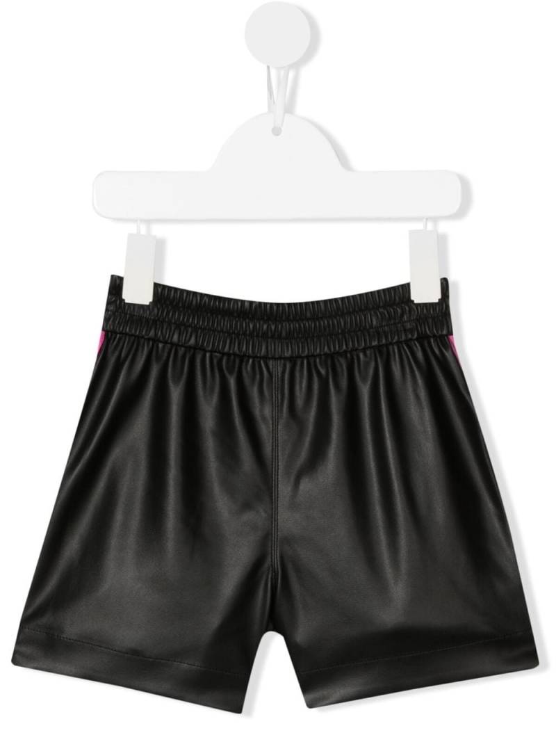 Monnalisa side-stripe Bermuda shorts - Black von Monnalisa