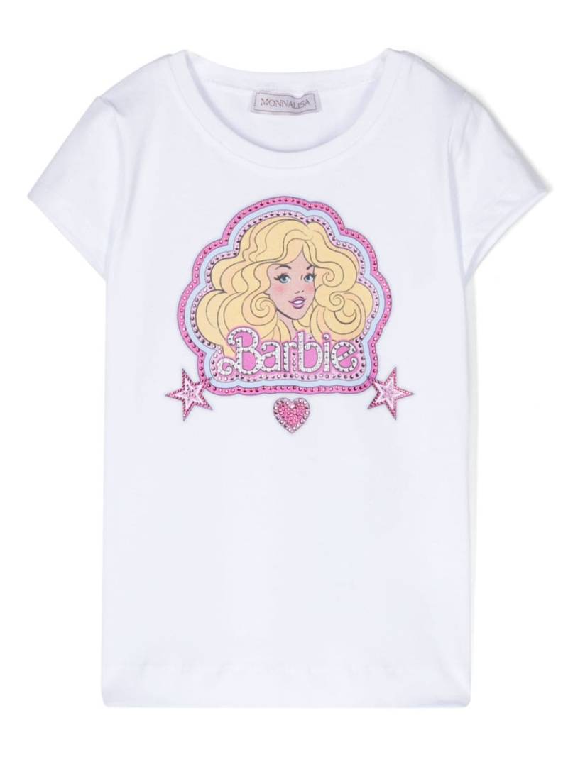 Monnalisa x Barbie short-sleeve T-shirt - White von Monnalisa