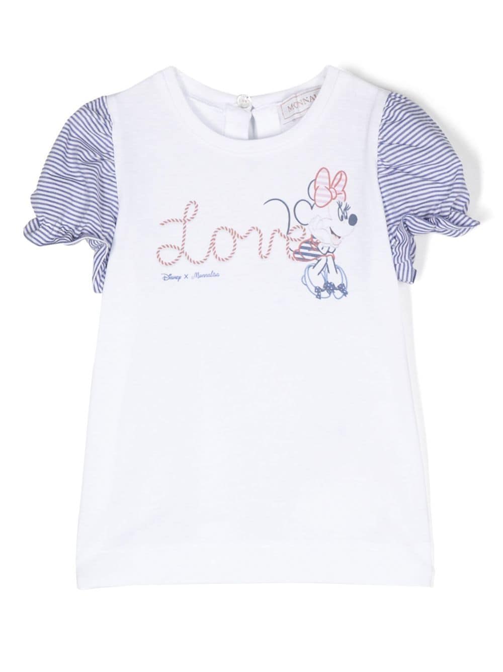 Monnalisa x Disney graphic-print T-shirt - White von Monnalisa