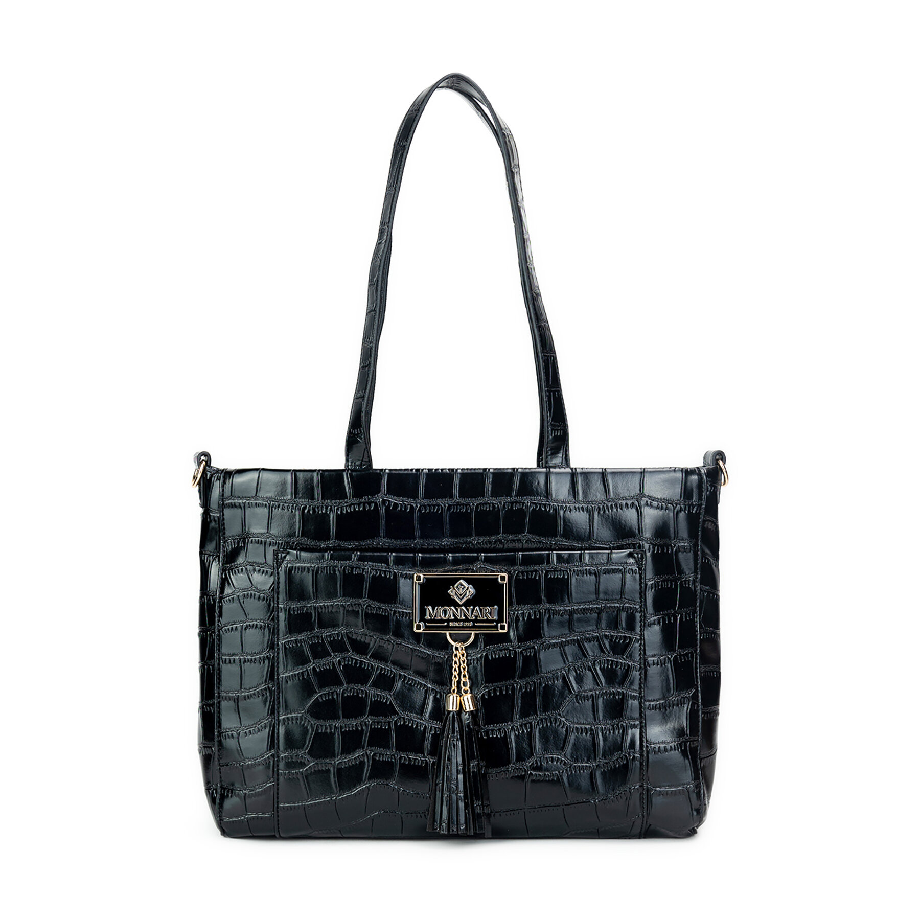 Handtasche Monnari BAG4120 Schwarz Handtasche Monnari BAG4120 Schwarz von Monnari