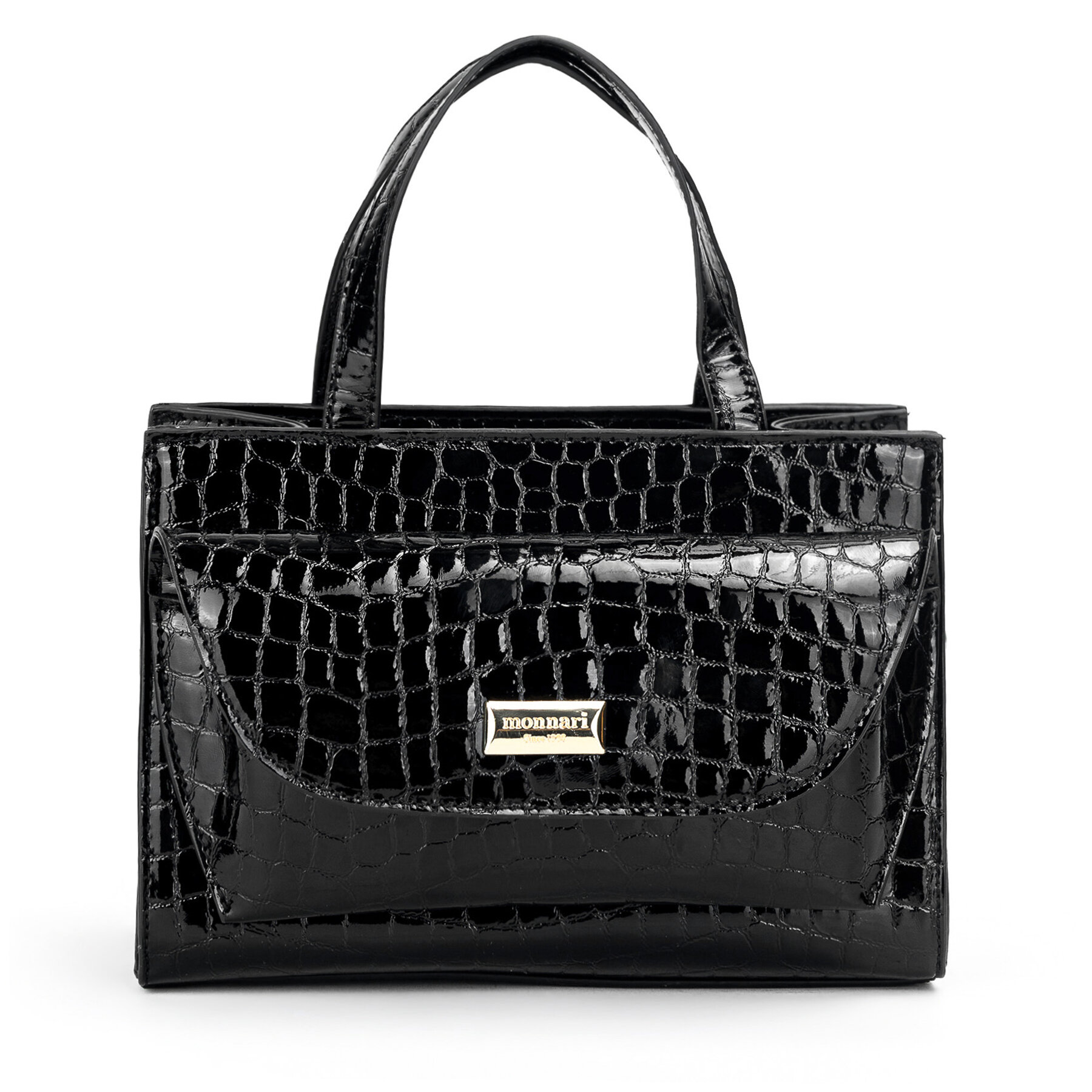 Handtasche Monnari BAGIMP0-24Z-BAG6250-KM20D000-R00 Schwarz Handtasche Monnari BAGIMP0-24Z-BAG6250-KM20D000-R00 Schwarz von Monnari