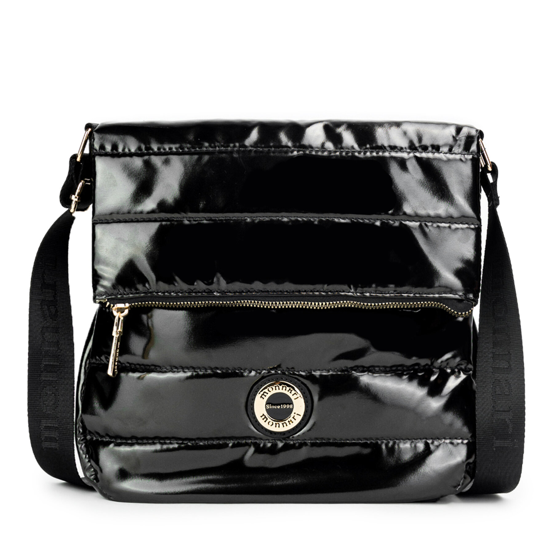 Handtasche Monnari BAGIMP0-24Z-BAG6530-KM20D000-R00 Schwarz Handtasche Monnari BAGIMP0-24Z-BAG6530-KM20D000-R00 Schwarz von Monnari