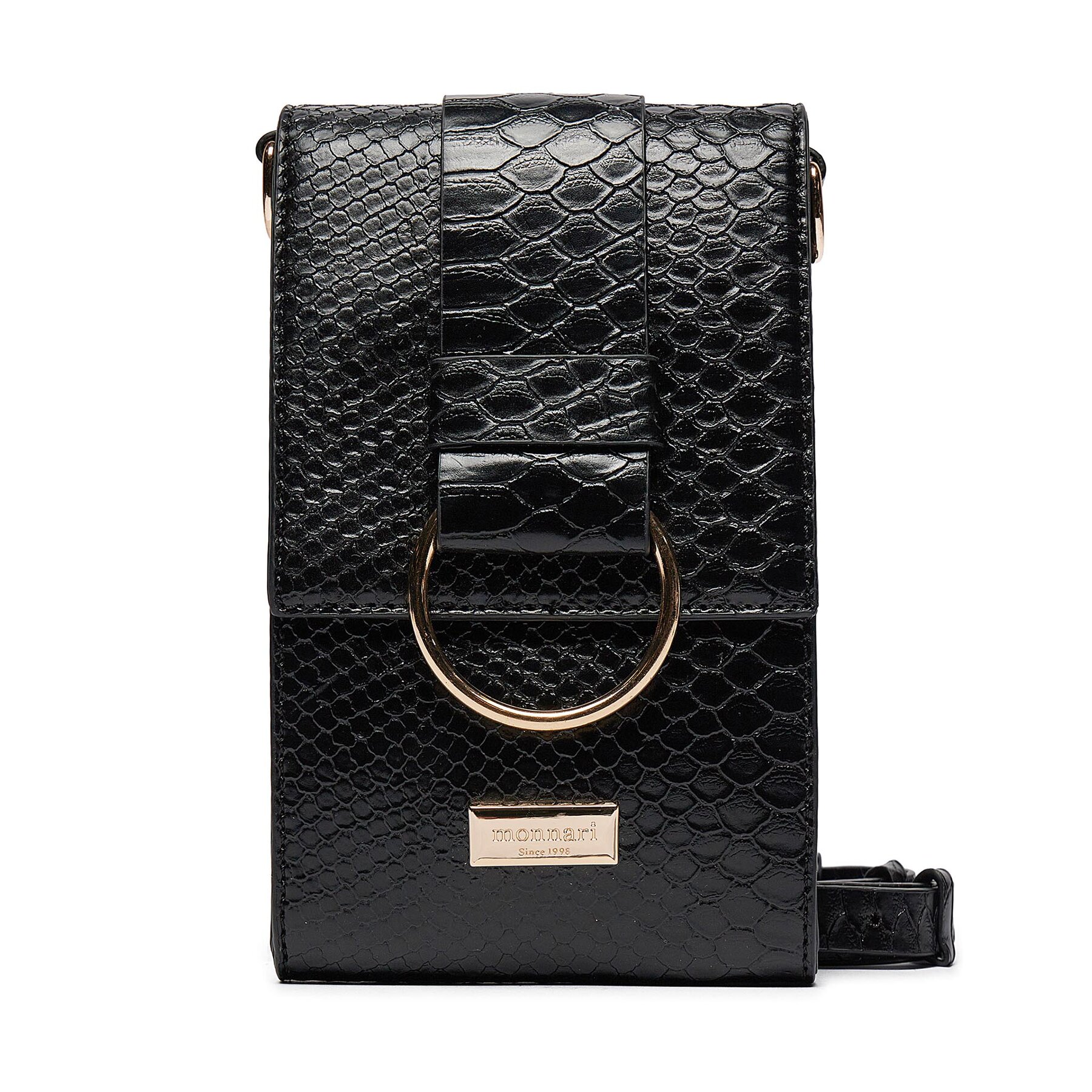 Handtasche Monnari PHO0020-M20 Czarny Croco von Monnari