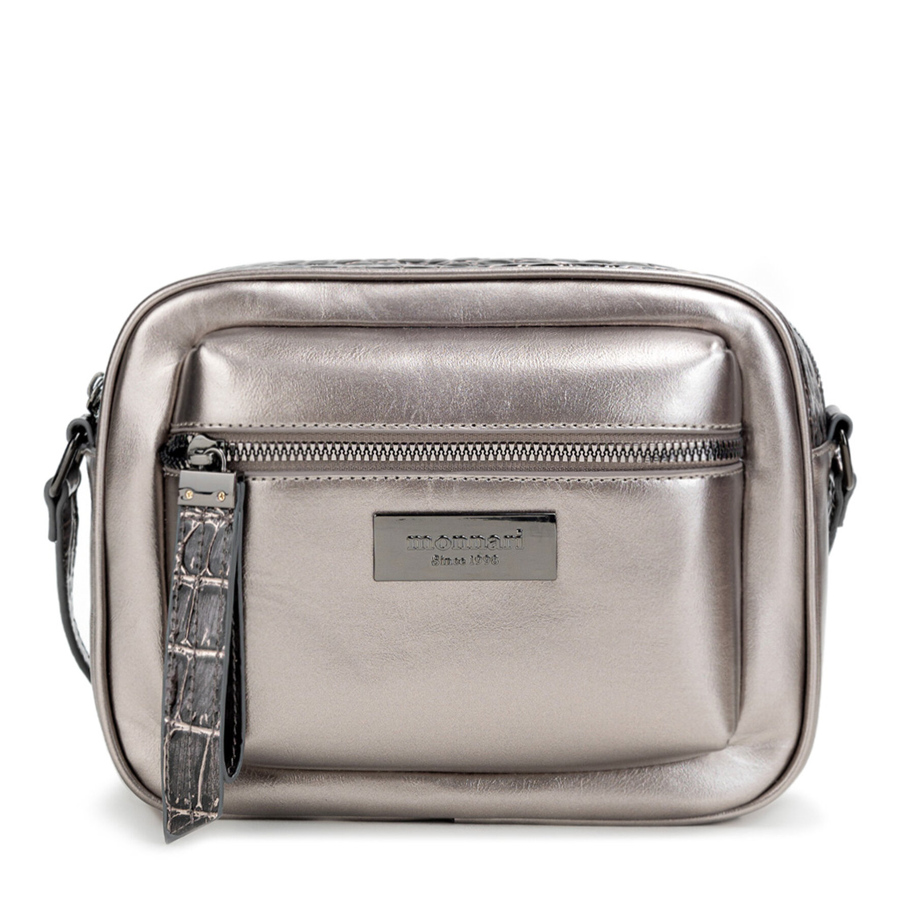 Handtasche Monnari TORIMP0-24J-BAG4510-KM22 Silberfarben Handtasche Monnari TORIMP0-24J-BAG4510-KM22 Silberfarben von Monnari