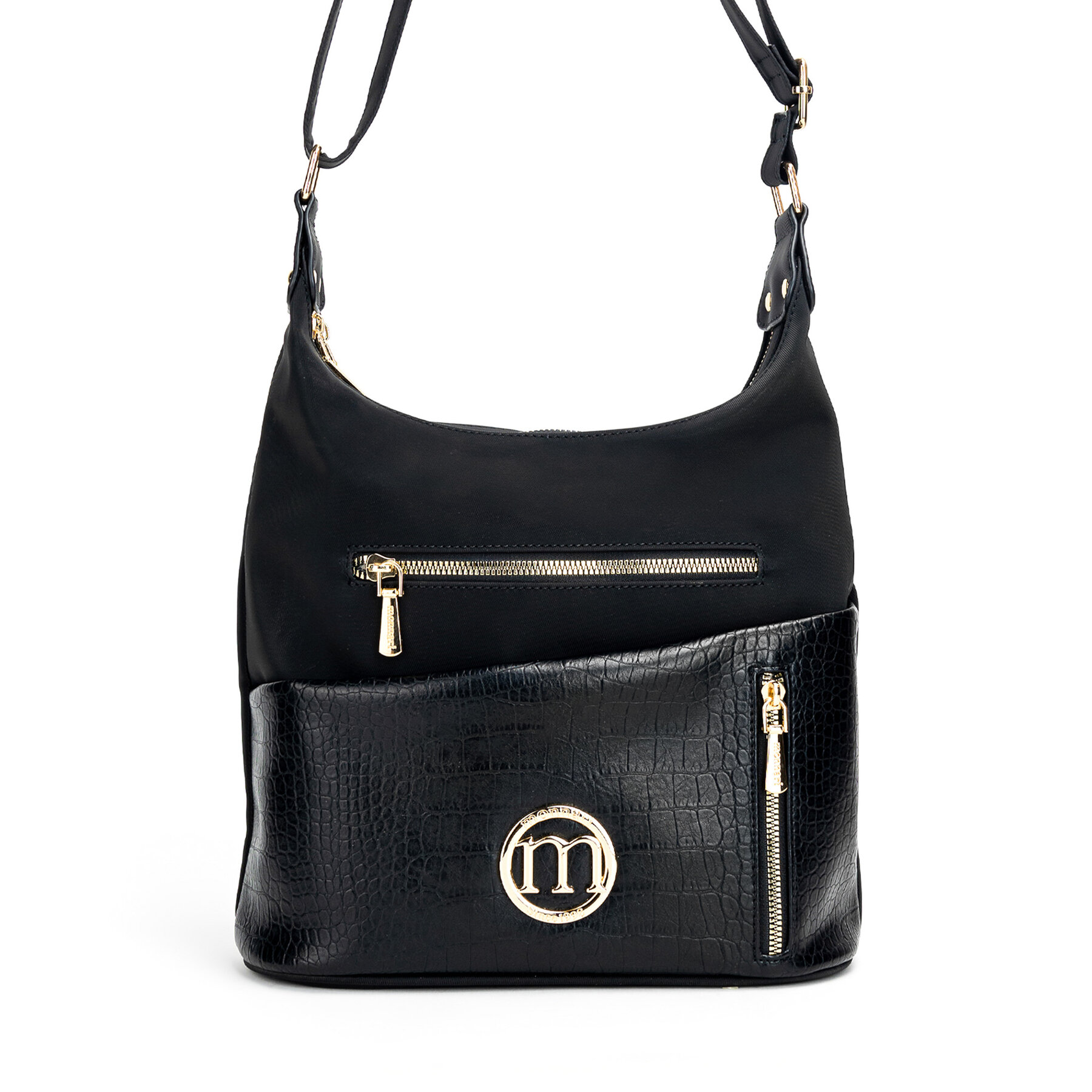 Handtasche Monnari TORIMP0-24J-BAG4760-K020D000-R00 Schwarz Handtasche Monnari TORIMP0-24J-BAG4760-K020D000-R00 Schwarz von Monnari