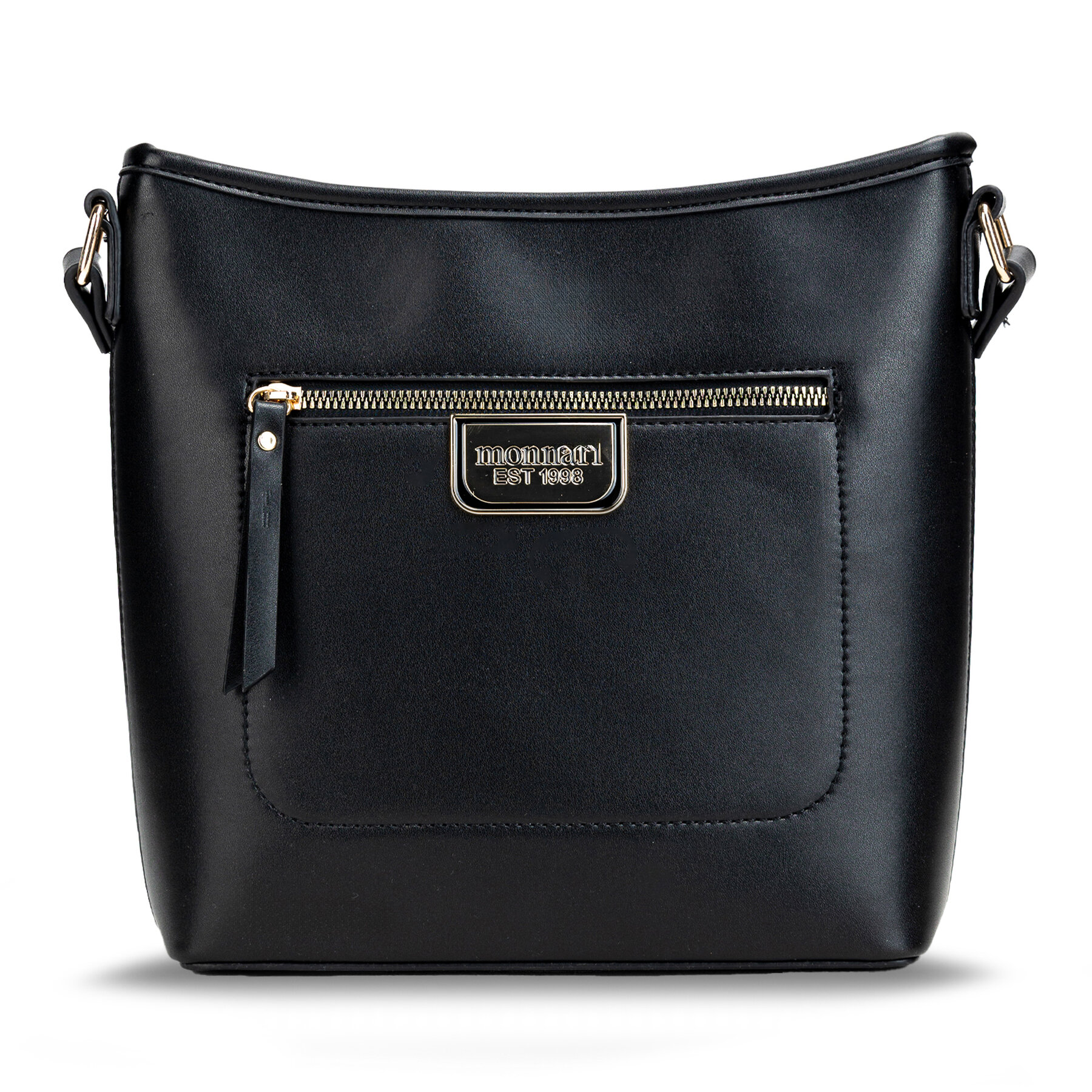 Handtasche Monnari TORIMP0-24Z-BAG4740-K020 Schwarz Handtasche Monnari TORIMP0-24Z-BAG4740-K020 Schwarz von Monnari
