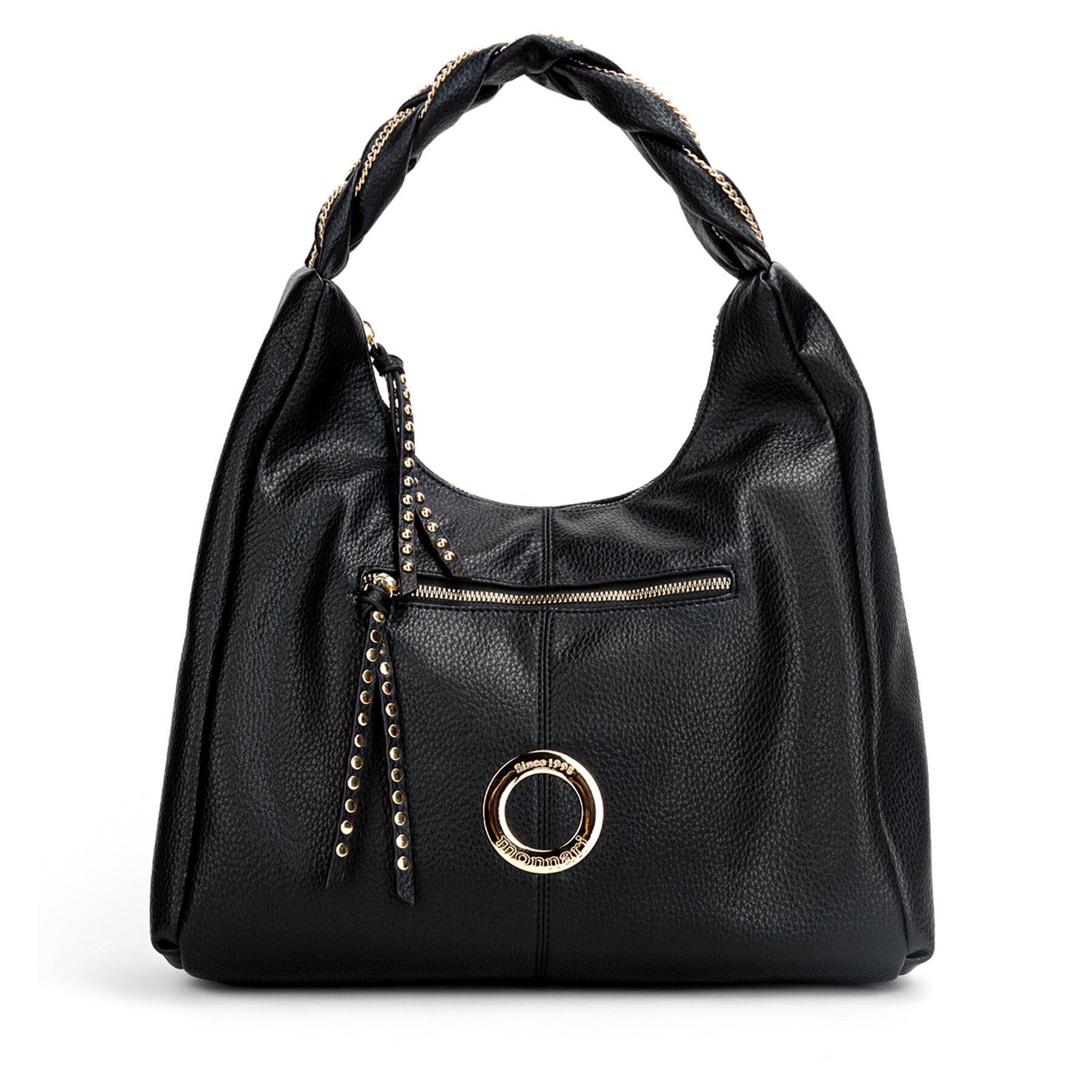 Handtasche Monnari TORIMP0-24Z-BAG5930-K020D000-R00 Schwarz Handtasche Monnari TORIMP0-24Z-BAG5930-K020D000-R00 Schwarz von Monnari