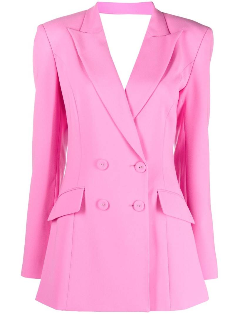 Mônot double-breasted blazer minidress - Pink von Mônot