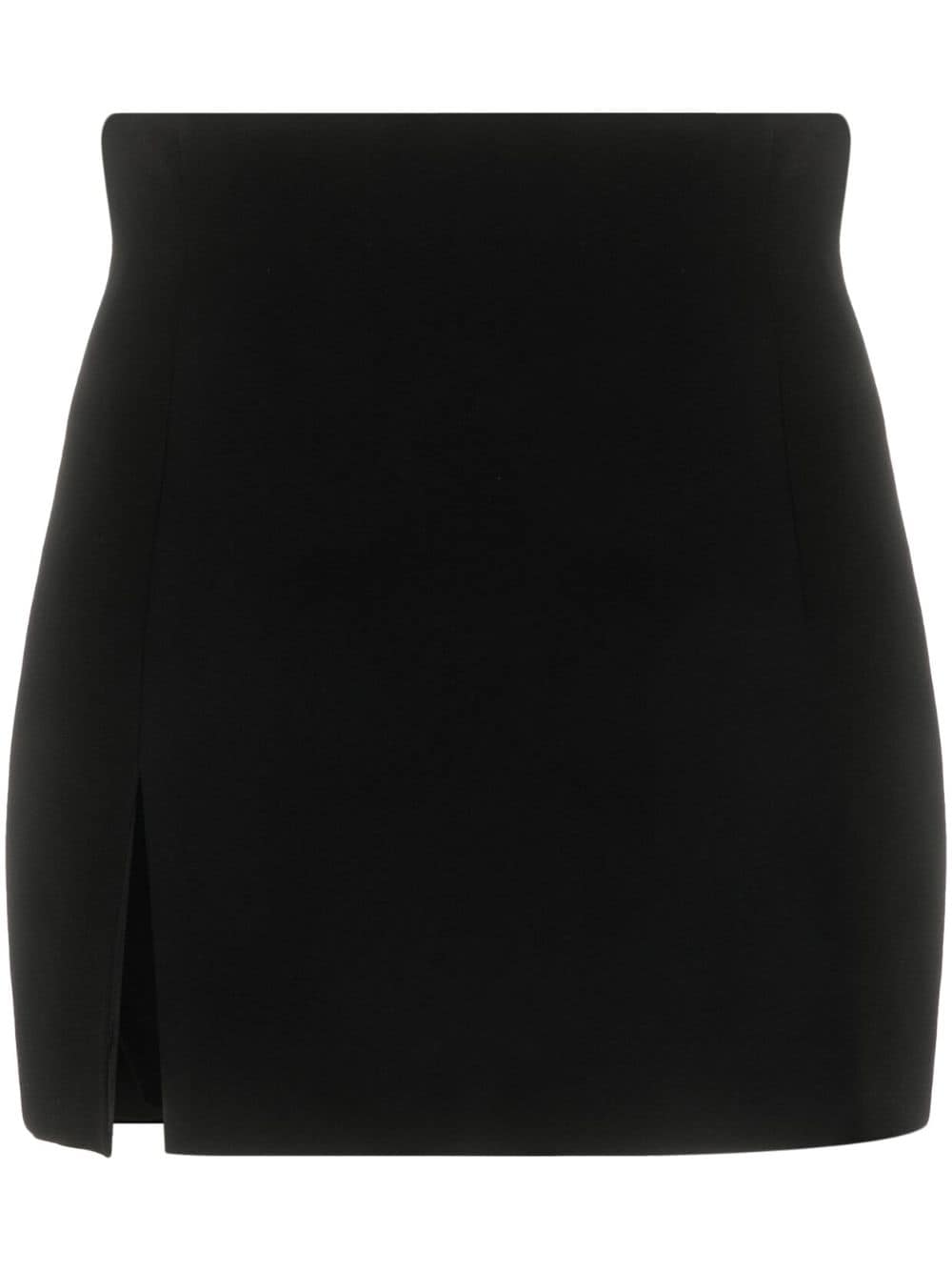 Mônot split-hem miniskirt - Black von Mônot