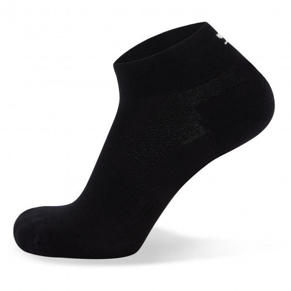 Mons Royale - Atlas Merino Ankle Sock - Merinosocken Gr 35-38 - S;39-41 - M;42-44 - L;45-47 - XL grau;schwarz von Mons Royale