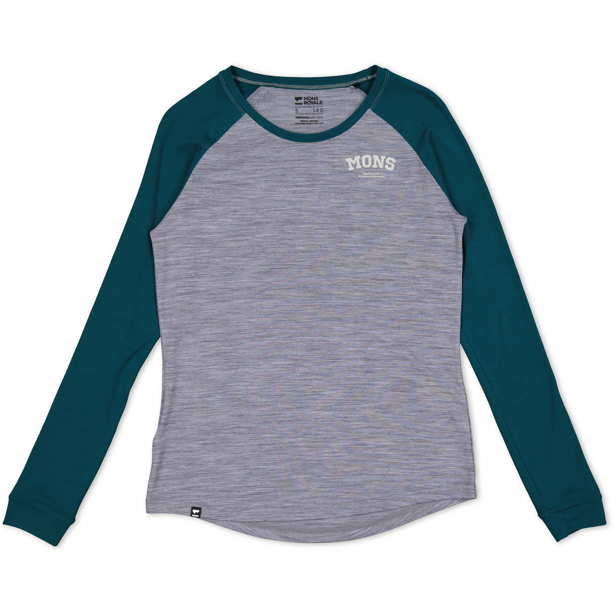 Mons Royale Damen Icon Raglan Longsleeve von Mons Royale