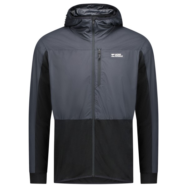 Mons Royale - Diversion Merino Wind Jacket - Velojacke Gr S schwarz/blau von Mons Royale
