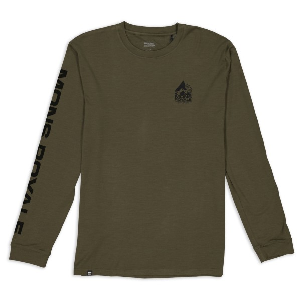 Mons Royale - Icon Merino Air-Con L/S - Merinoshirt Gr 3XL;L;M;S;XL;XXL grau;schwarz Mons Royale - Icon Merino Air-Con L/S - Merinoshirt Gr 3XL;L;M;S;XL;XXL grau;schwarz von Mons Royale