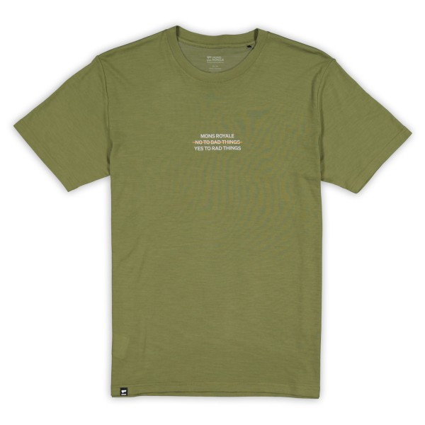 Mons Royale - Icon - T-Shirt Gr M oliv von Mons Royale