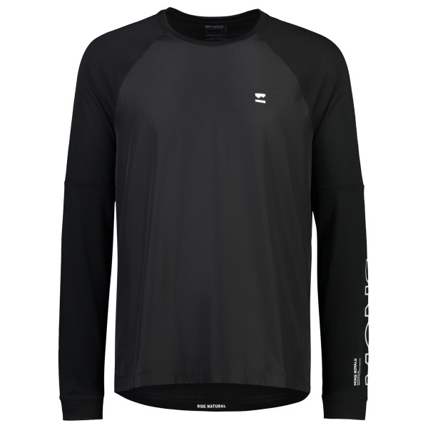 Mons Royale - Tarn Merino Bike Wind Jersey - Velotrikot Gr S schwarz von Mons Royale
