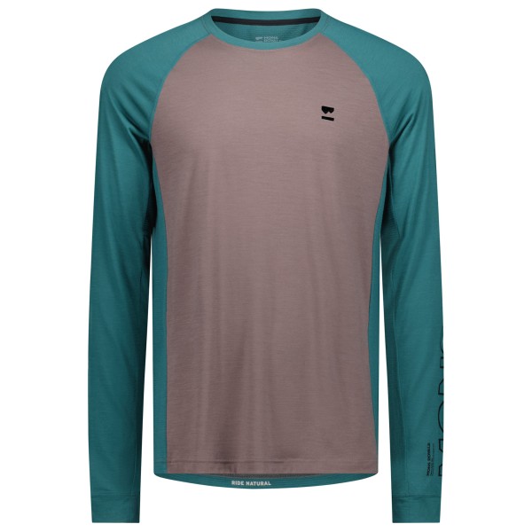 Mons Royale - Tarn Merino L/S - Merinolongsleeve Gr L;M;S;XL;XXL blau/schwarz;braun von Mons Royale