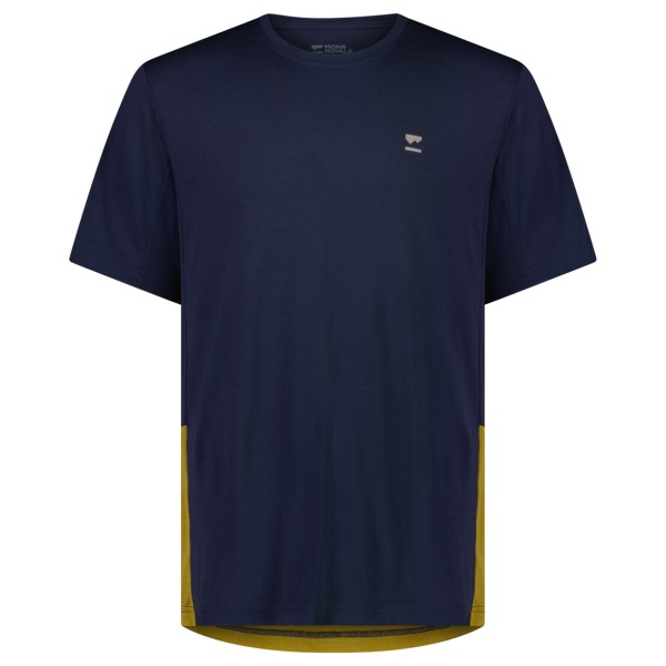 Mons Royale - Tarn Merino Shift T-Shirt - Velotrikot Gr L blau von Mons Royale