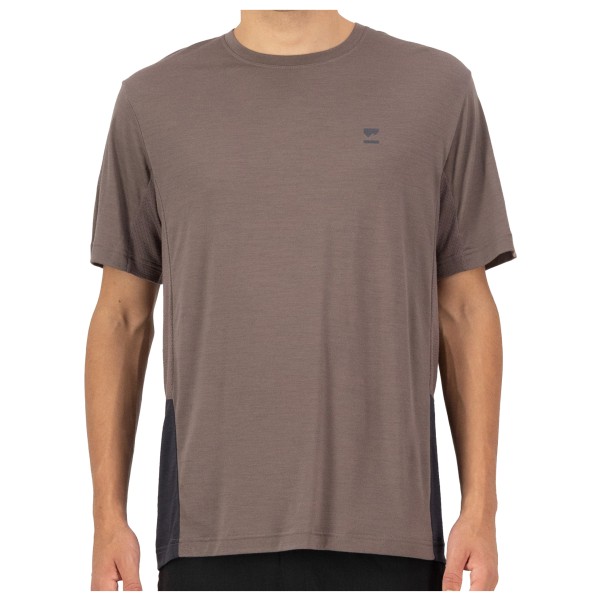 Mons Royale - Tarn Merino Shift T-Shirt - Velotrikot Gr XXL braun von Mons Royale