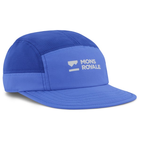 Mons Royale - Velocity Trail Cap - Cap Gr One Size blau von Mons Royale