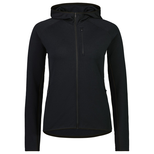 Mons Royale - Women's Approach Merino Shift Fleece Hood - Fleecejacke Gr M schwarz von Mons Royale