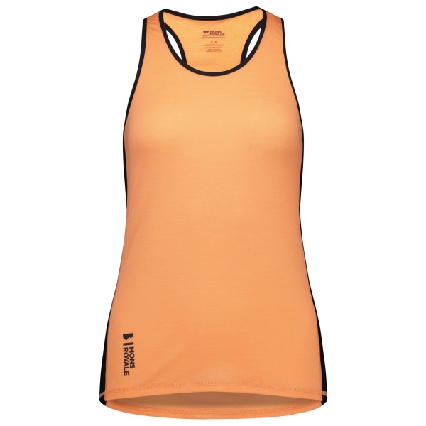 Mons Royale - Women's Bella Merino Tank - Tank Top Gr L orange von Mons Royale