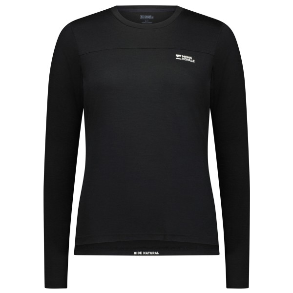 Mons Royale - Women's Diversion Merino Bike Jersey L/S - Velotrikot Gr S schwarz von Mons Royale