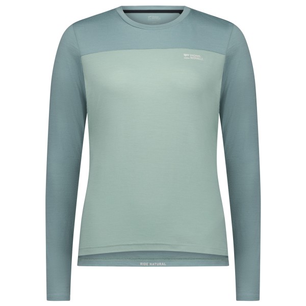 Mons Royale - Women's Diversion Merino Bike Jersey L/S - Velotrikot Gr XL türkis von Mons Royale