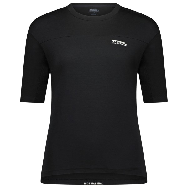 Mons Royale - Women's Diversion Merino Bike Jersey S/S - Velotrikot Gr M schwarz Mons Royale - Women's Diversion Merino Bike Jersey S/S - Velotrikot Gr M schwarz von Mons Royale