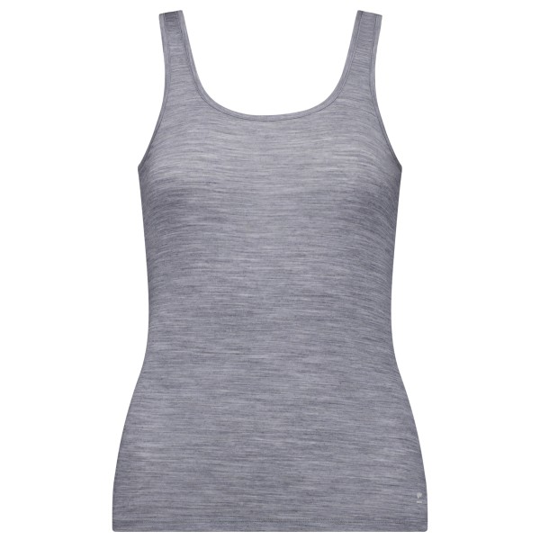 Mons Royale - Women's Folo Merino Tank - Merinounterwäsche Gr L;M;S;XL;XS grau;schwarz von Mons Royale