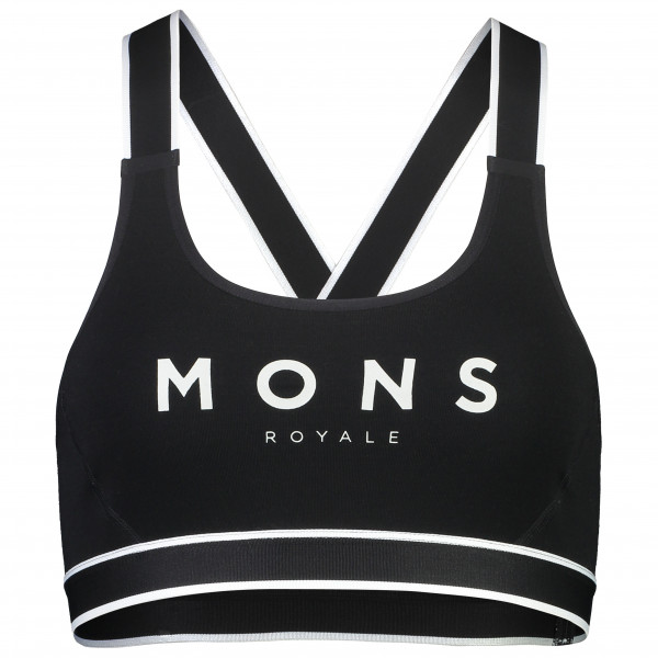 Mons Royale - Women's Stella X-Back Bra - Sport-BH Gr XS schwarz von Mons Royale