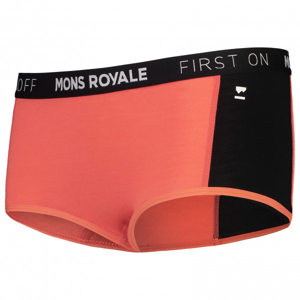 Mons Royale - Women's Sylvia Boyleg - Merinounterwäsche Gr L;M;S;XL;XS lila;schwarz von Mons Royale