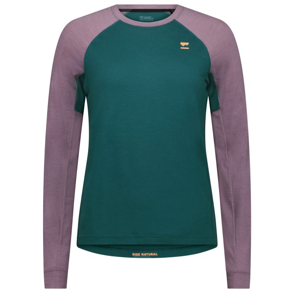 Mons Royale - Women's Tarn Merino L/S - Merinolongsleeve Gr L;M;S;XL;XS blau;schwarz von Mons Royale